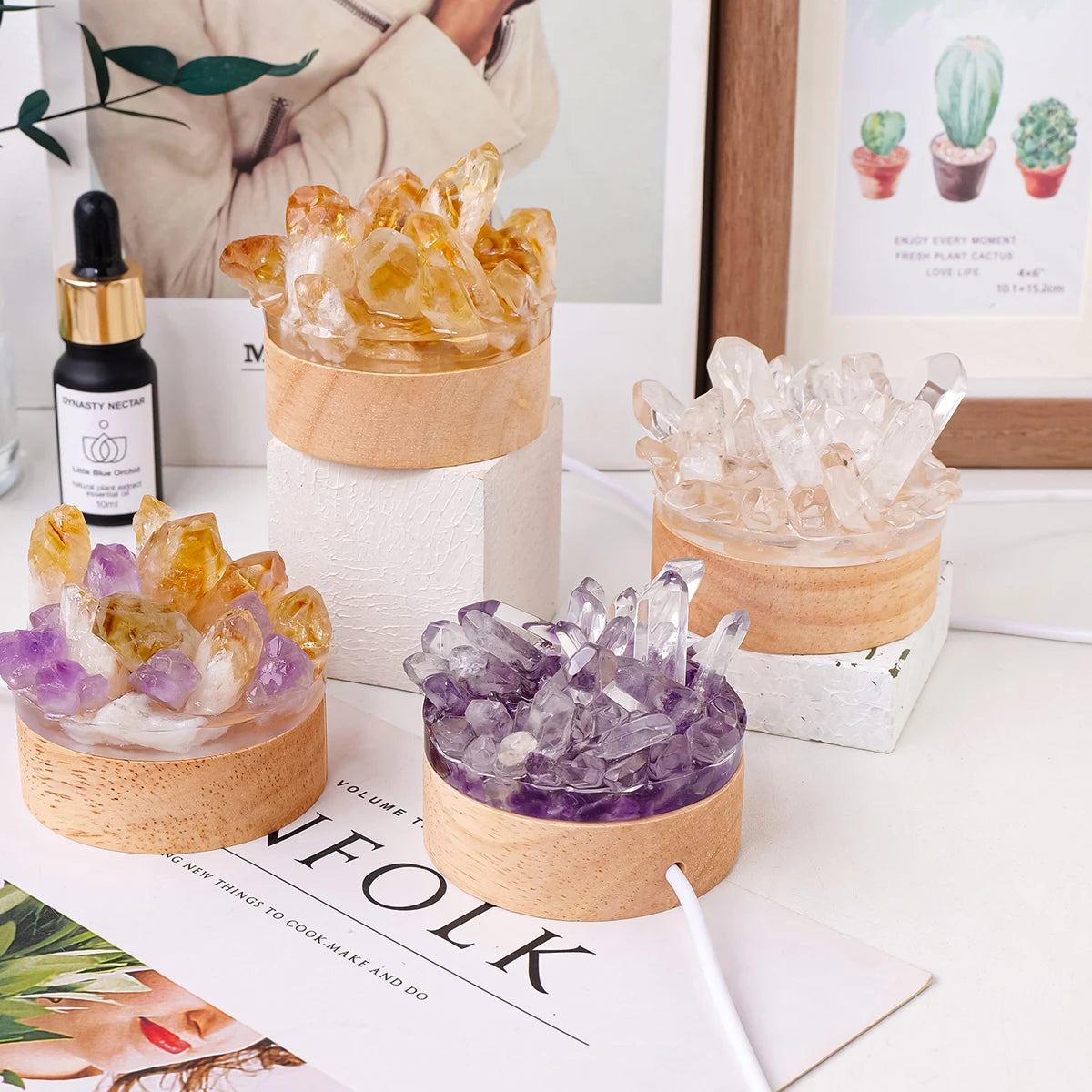 Eterna™ Crystal Lamp