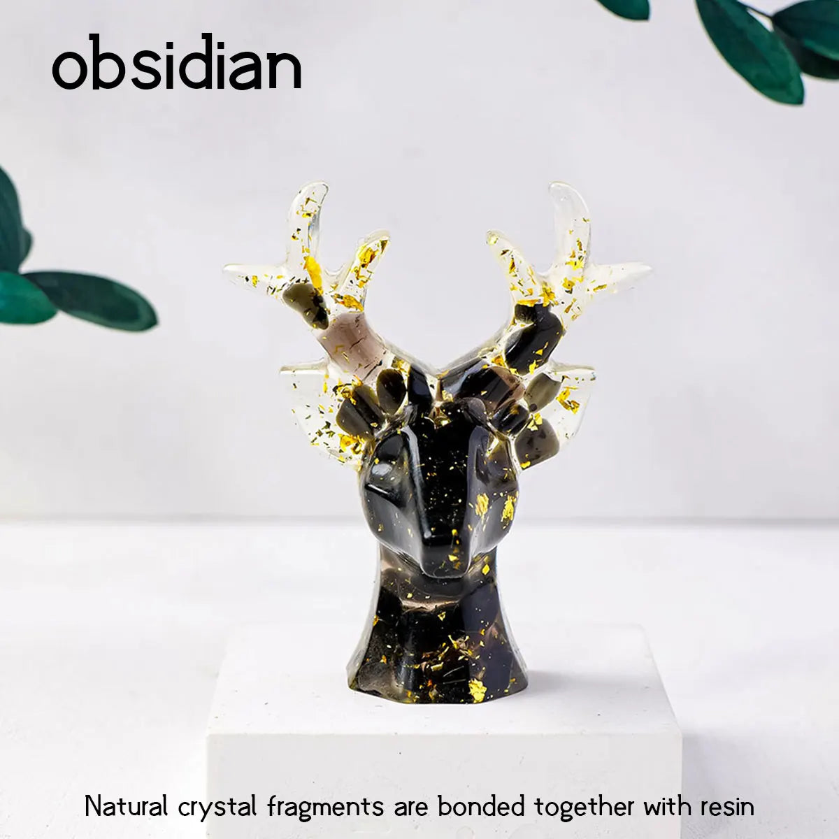 Eterna™ Crystal Christmas Deer Figurine (Limited Edition)