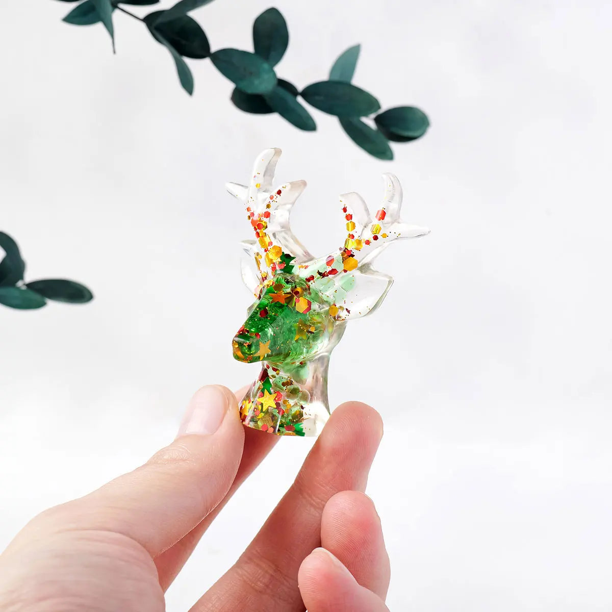 Eterna™ Crystal Christmas Deer Figurine (Limited Edition)