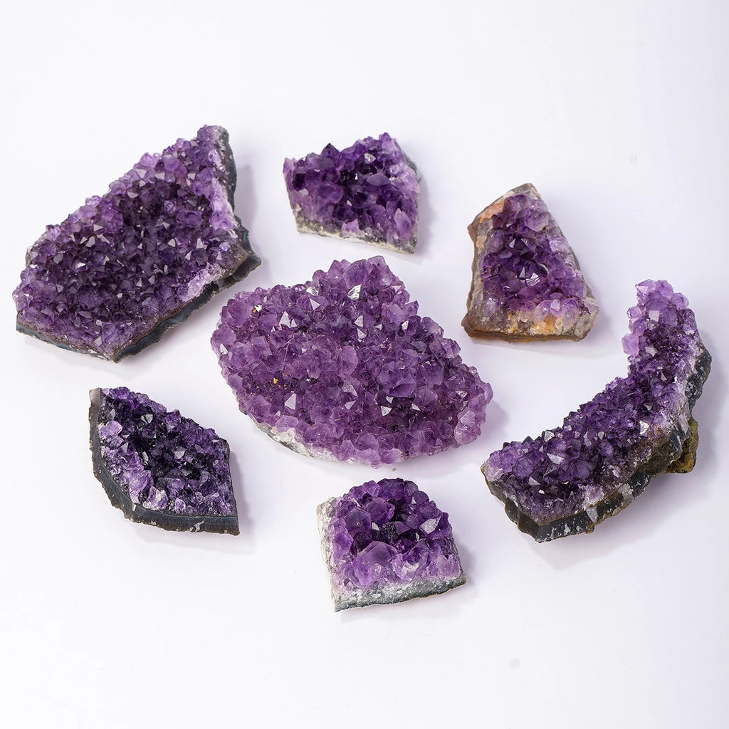 Uruguayan Amethyst Cluster – 1kg Natural Crystal of Serenity &amp; Light