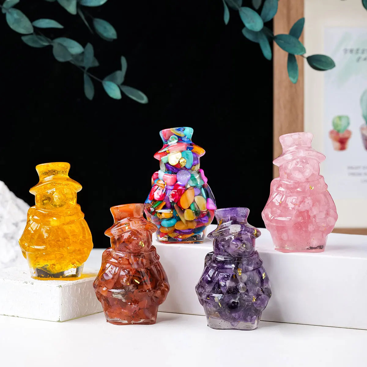 Eterna™ Crystal Snowman Figurine - (Limited Edition)