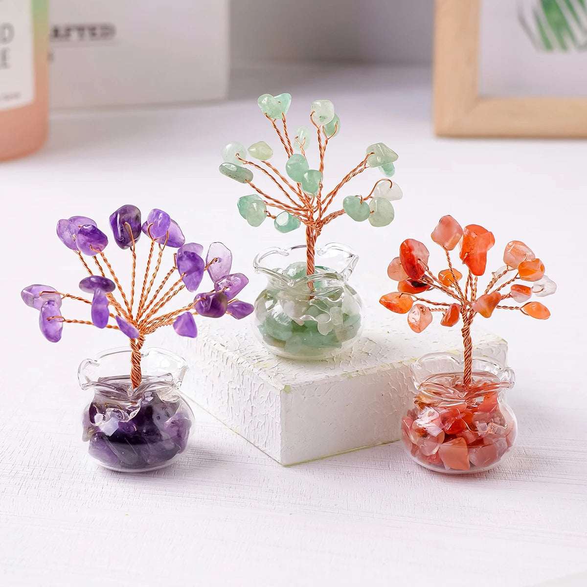 Eterna™Glassbase Mini Gemstone Tree