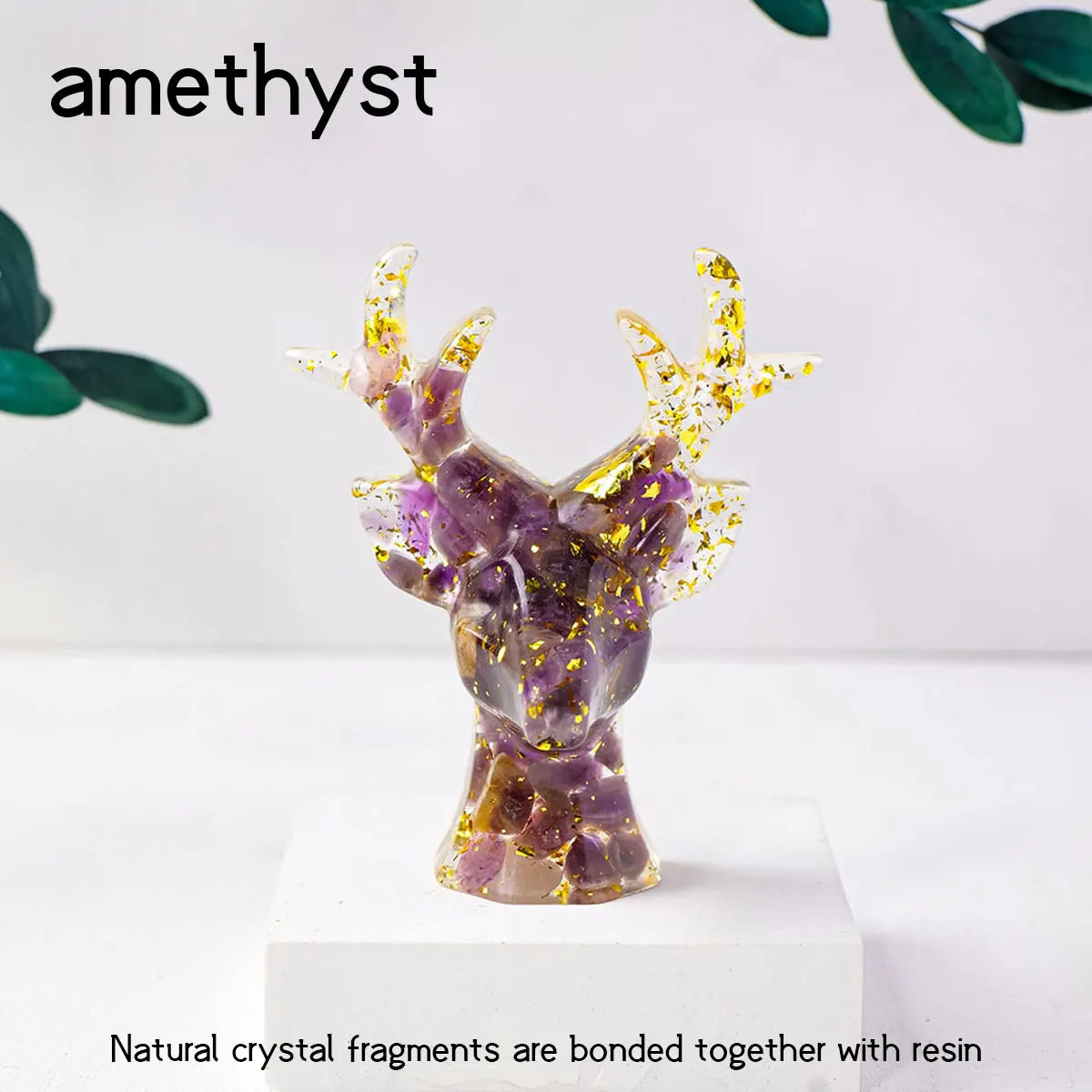 Eterna™ Crystal Christmas Deer Figurine (Limited Edition)