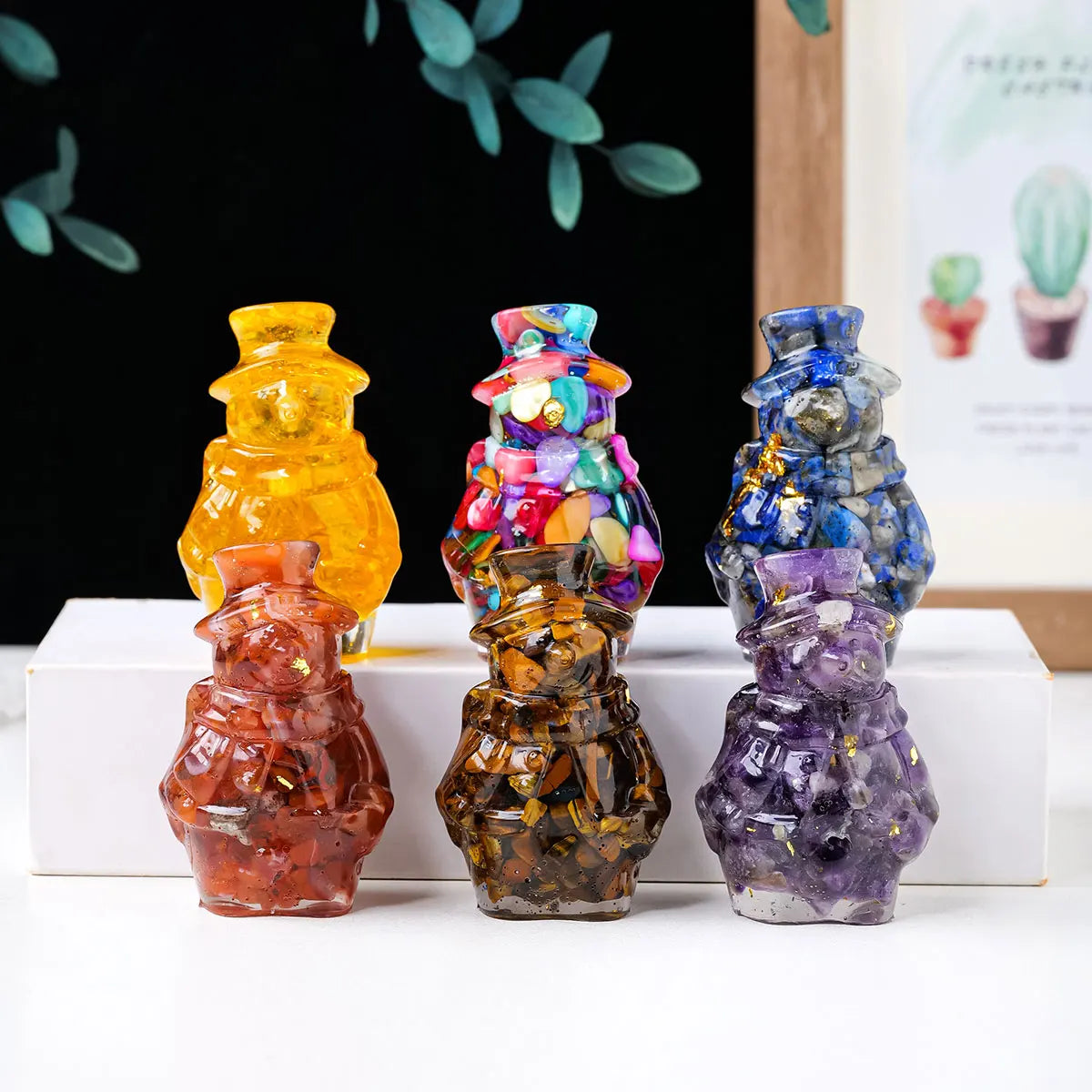 Eterna™ Crystal Snowman Figurine - (Limited Edition)