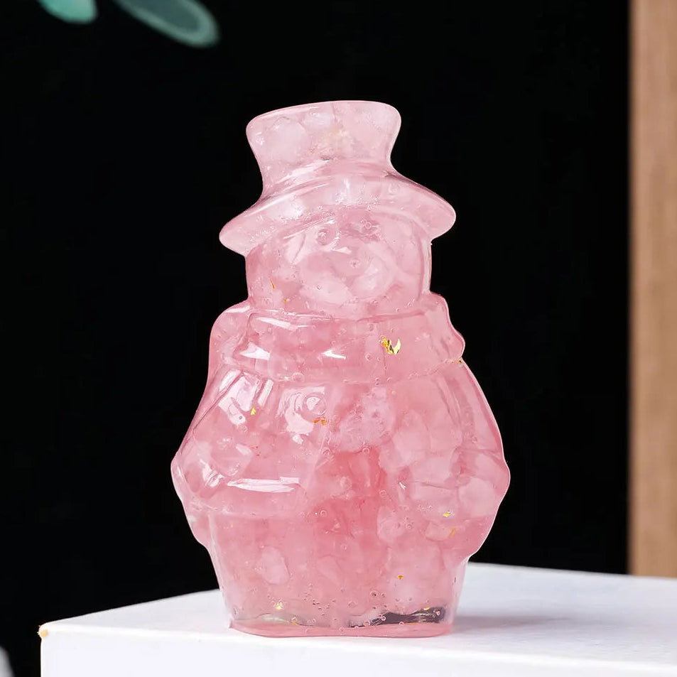 Eterna™ Crystal Snowman Figurine - (Limited Edition)