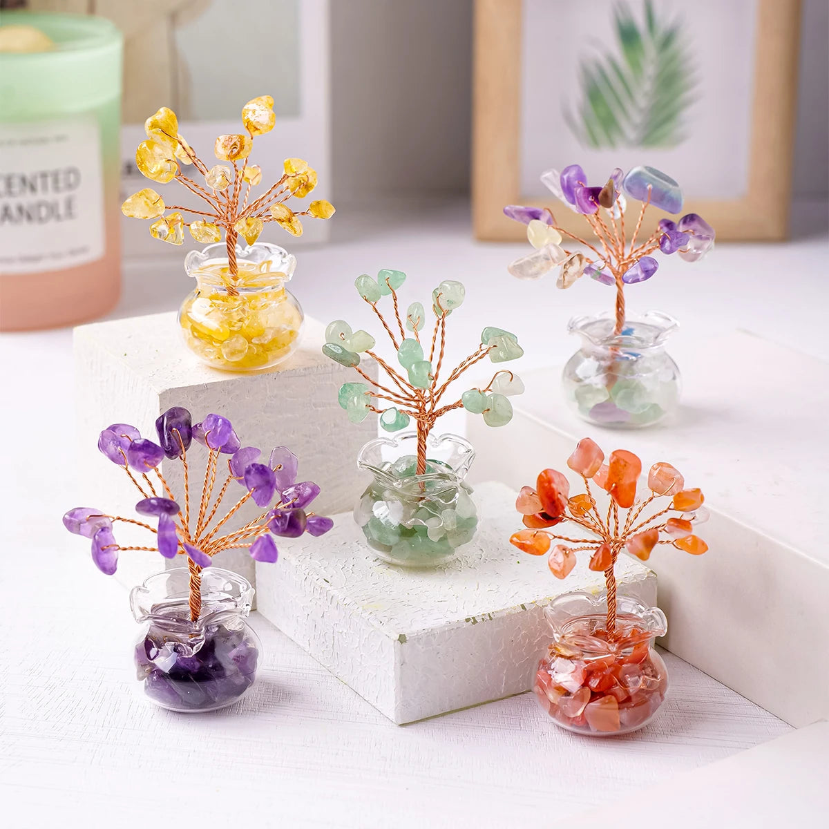 Eterna™Glassbase Mini Gemstone Tree