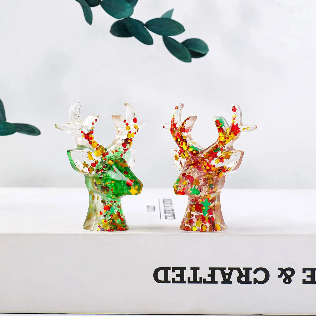 Eterna™ Crystal Christmas Deer Figurine (Limited Edition)