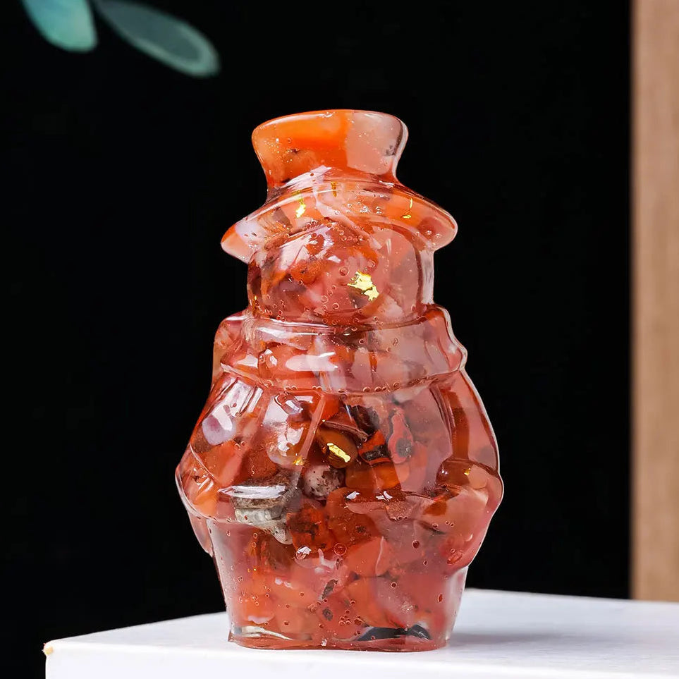 Eterna™ Crystal Snowman Figurine - (Limited Edition)