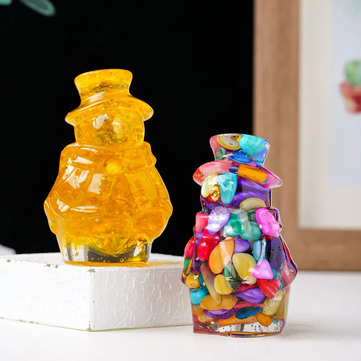 Eterna™ Crystal Snowman Figurine - (Limited Edition)