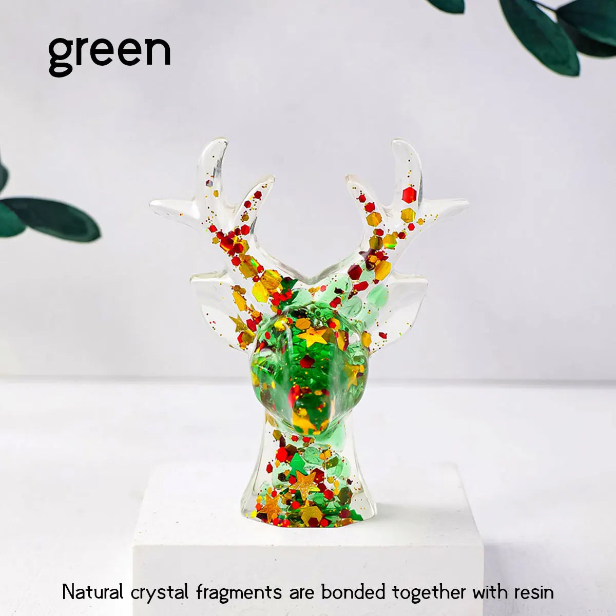 Eterna™ Crystal Christmas Deer Figurine (Limited Edition)