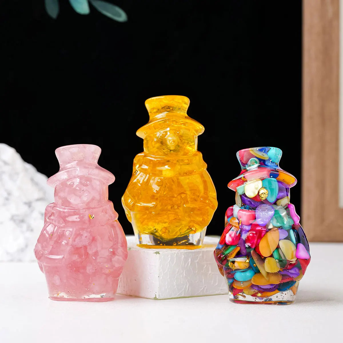 Eterna™ Crystal Snowman Figurine - (Limited Edition)